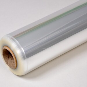 Clear Cellophane Florist Wrap / Gift Wrap - 40 Micron 800mm Wide 100m Roll