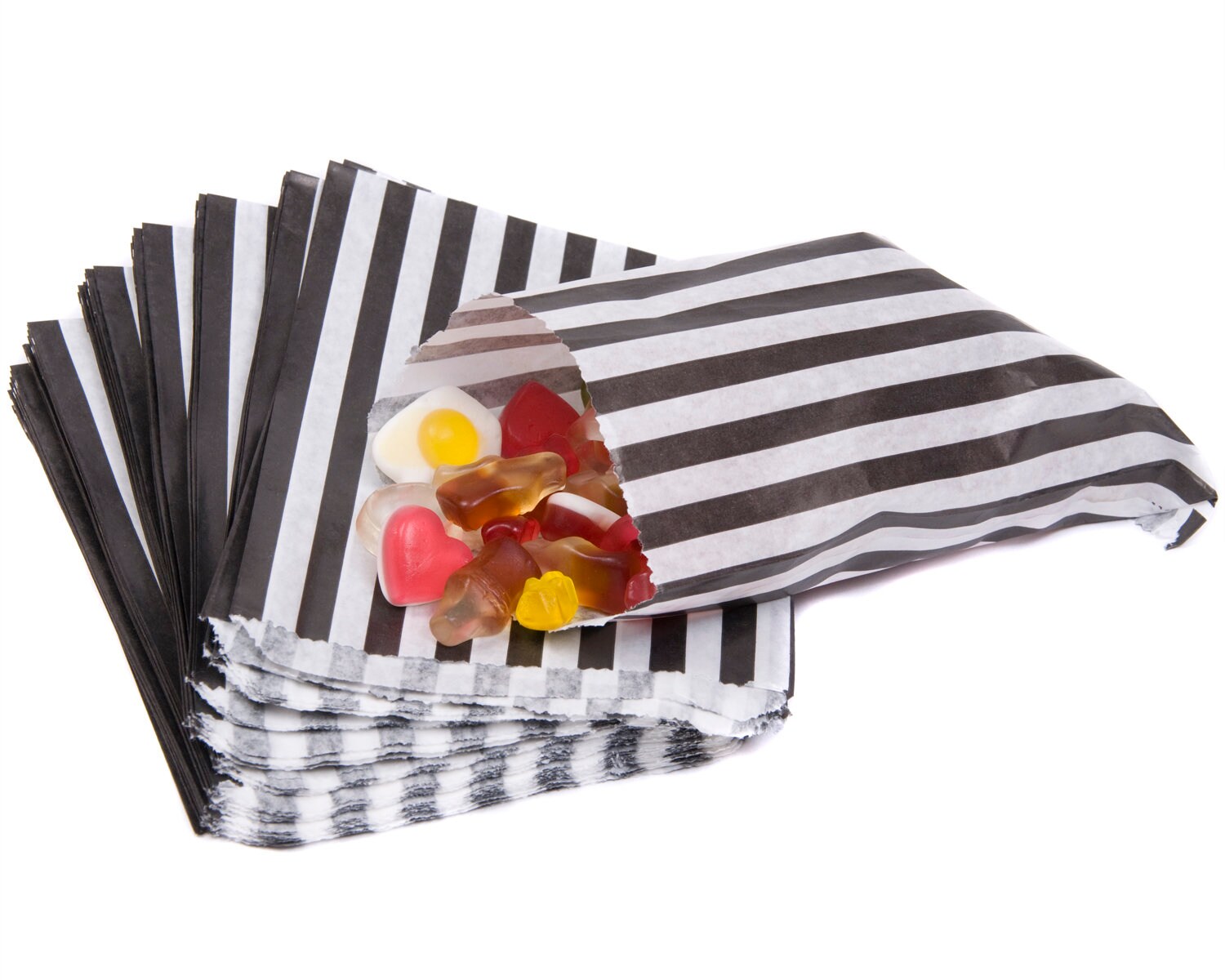 Sweet Bags 5 X 7 Candy Stripe Etsy UK