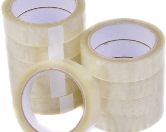 Cellotape 1" x 66m Clear Parcel Packaging Tape