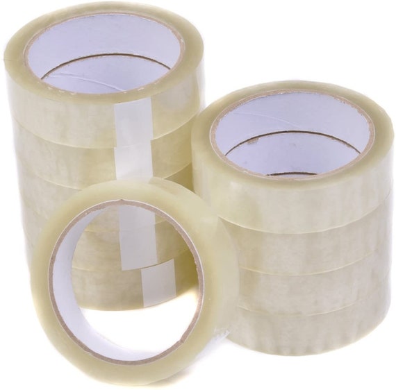 Clear Packing Parcel Tape 48mm X 66m Pack Of 6 - Foto 3