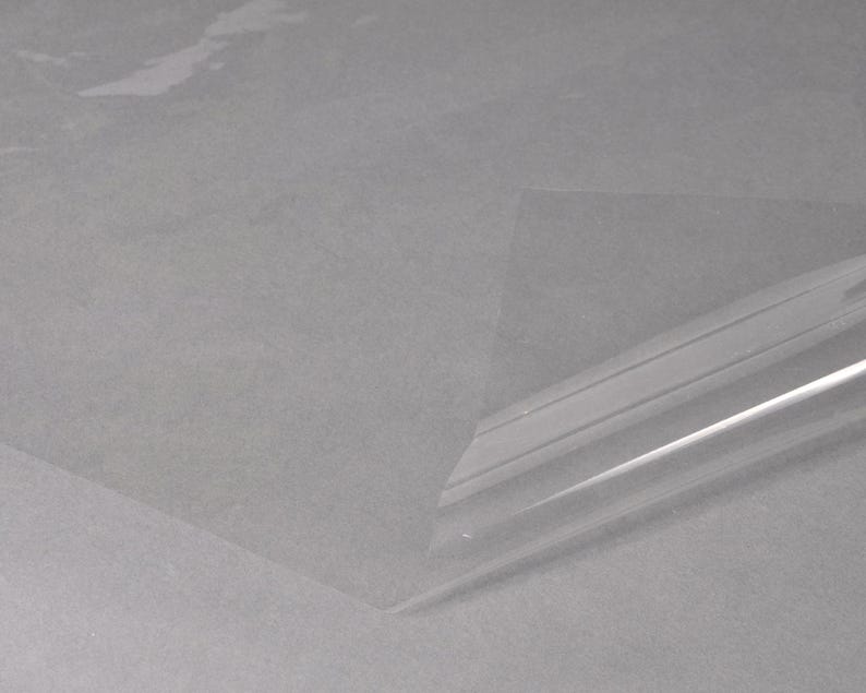 Clear Cellophane Florist Wrap / Gift Wrap - 40 Micron 800mm Wide 2m Folded Sheet