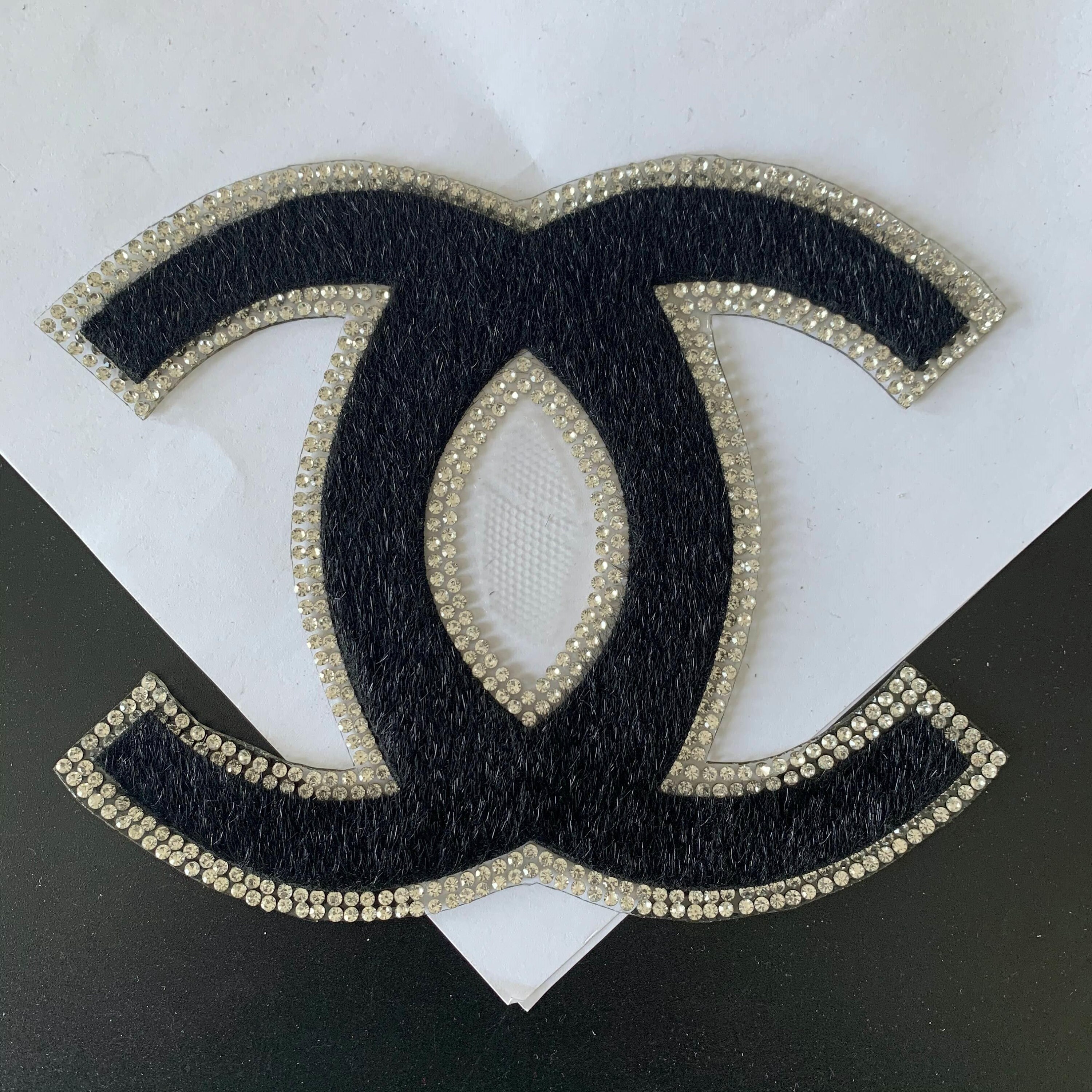 Rhinestone hot glue letter rhinestones patches /cool badge Etsy