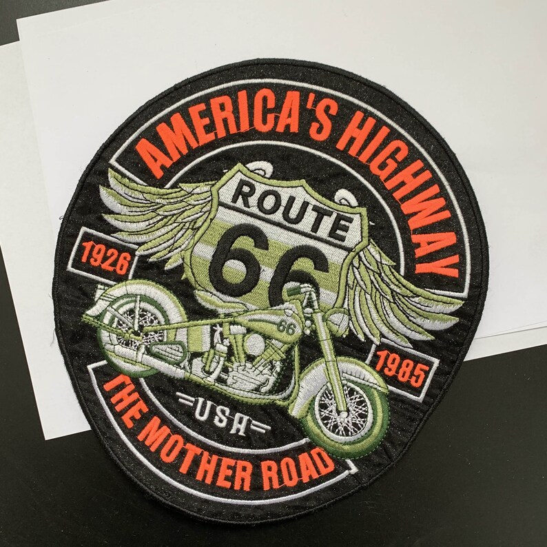 Harley-Davidson locomotive wings Patch cool badge iron on patch sew on patch embroidered patch patch for jacket applique