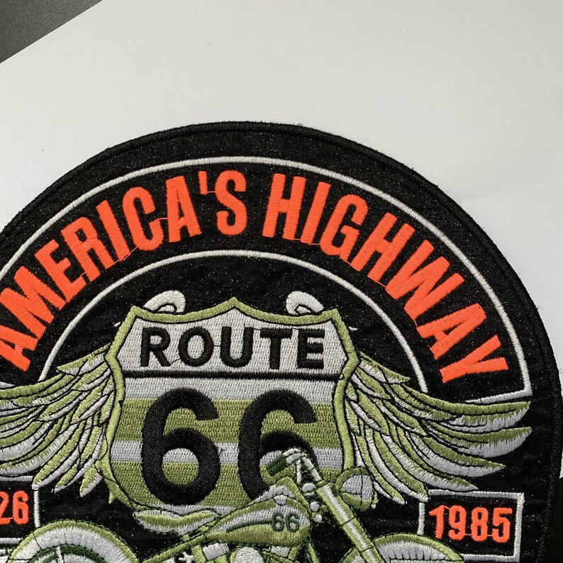 Harley-Davidson locomotive wings Patch cool badge iron on patch sew on patch embroidered patch patch for jacket applique