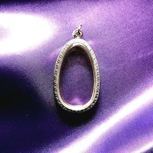 Großer gravierter Tropfenanhänger, Mini-Terrarium, Naturdarstellung, botanischer Anhänger, Harz-Schmuck, Aromatherapie-Medaillons, 63 mm hoch