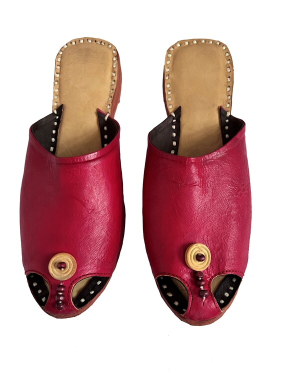 Women s Jutti Handmade Leather Shoes Vintage Shoes Womens Sandals