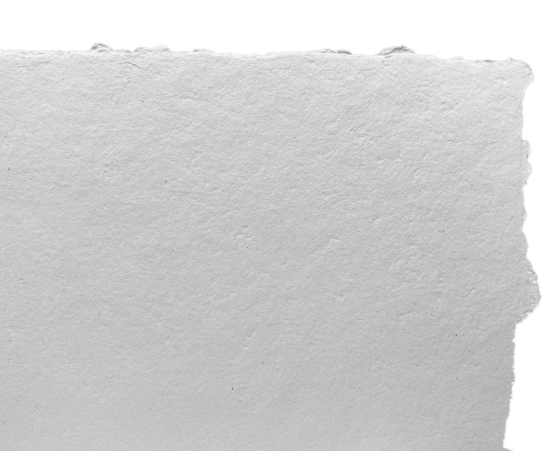 Handmade paper sheets deckled edge thick 200 GSM acid free natural paper 5  X 7