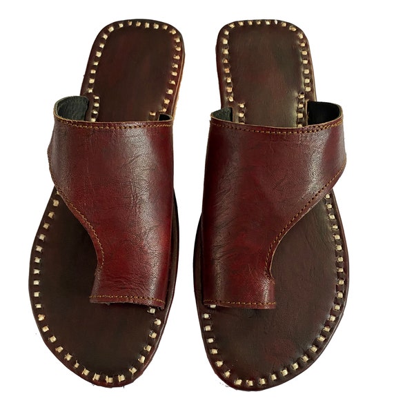 Mens Indian Slippers Etsy