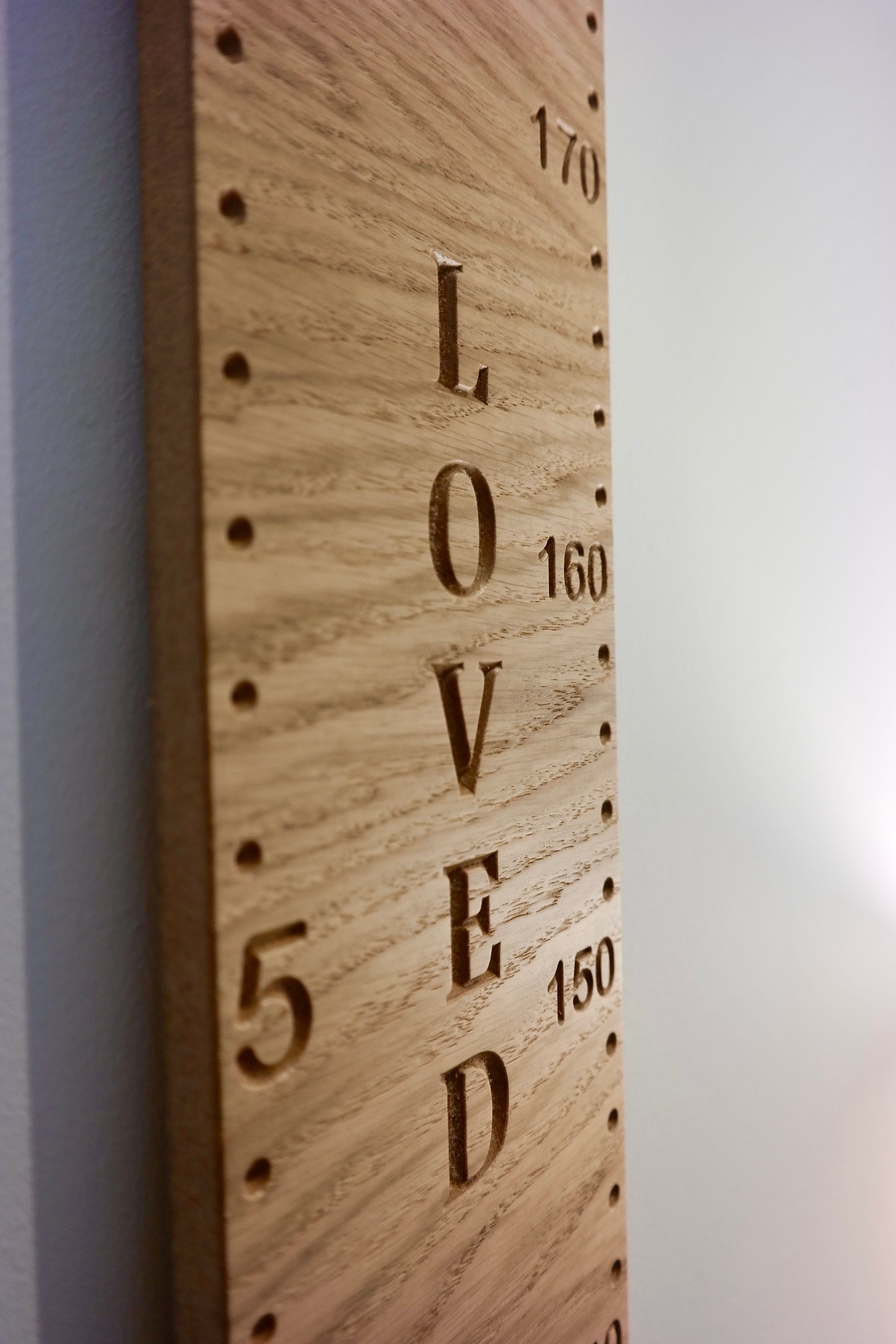 Personalised Wooden Height Chart Ruler Wooden Height Chart Etsy UK