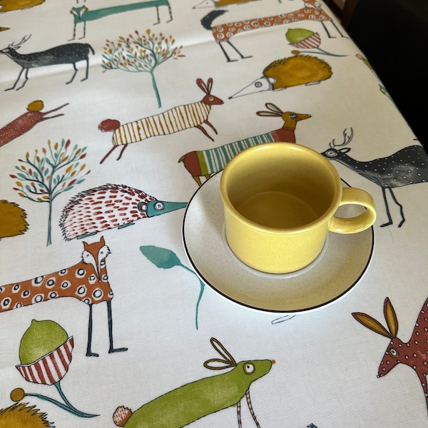 Pvc Wipeable Tablecloth Etsy