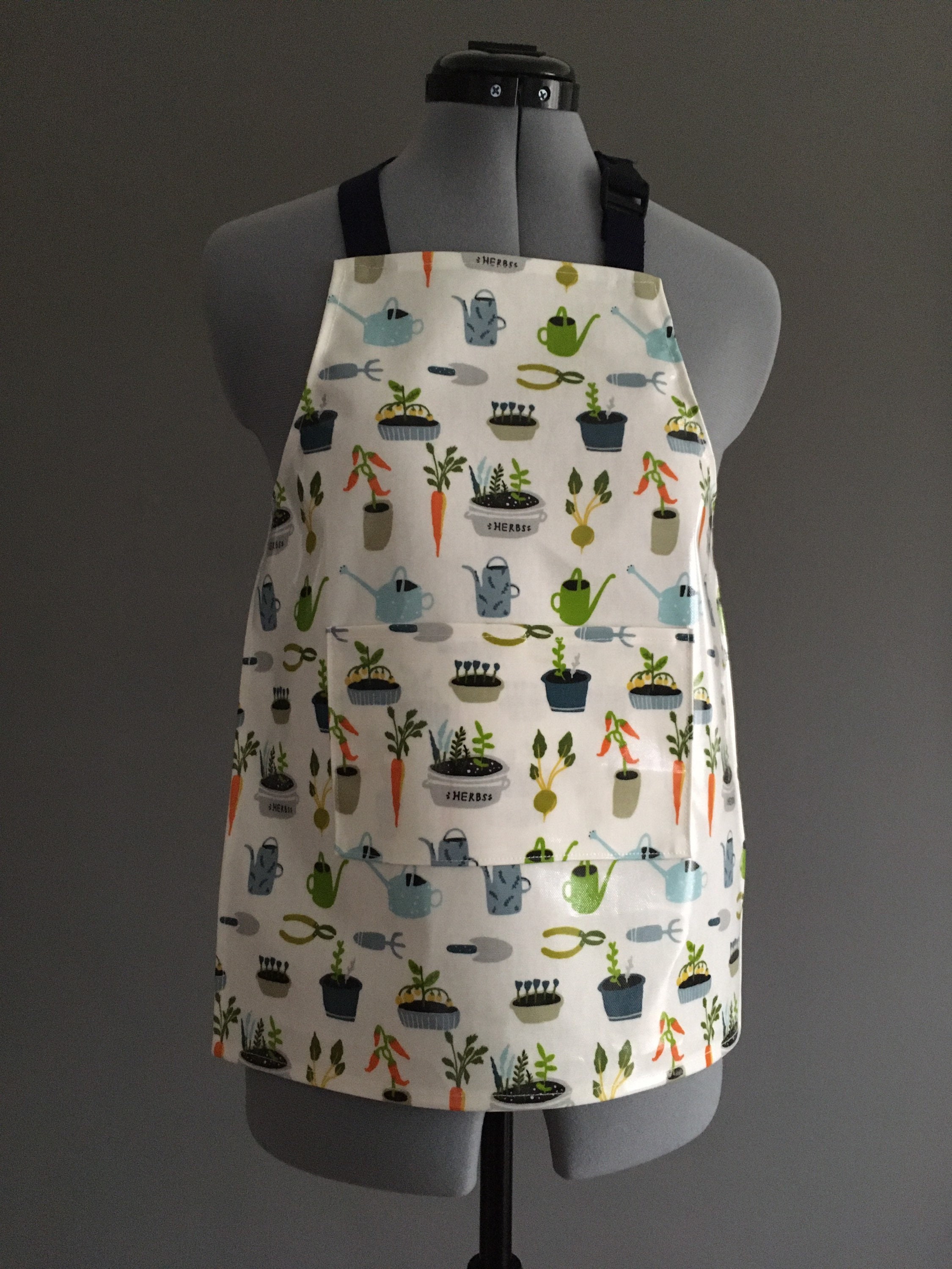 Wipeable PVC Apron Etsy UK