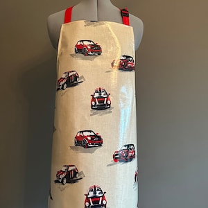 Wipeable Red Mini Apron