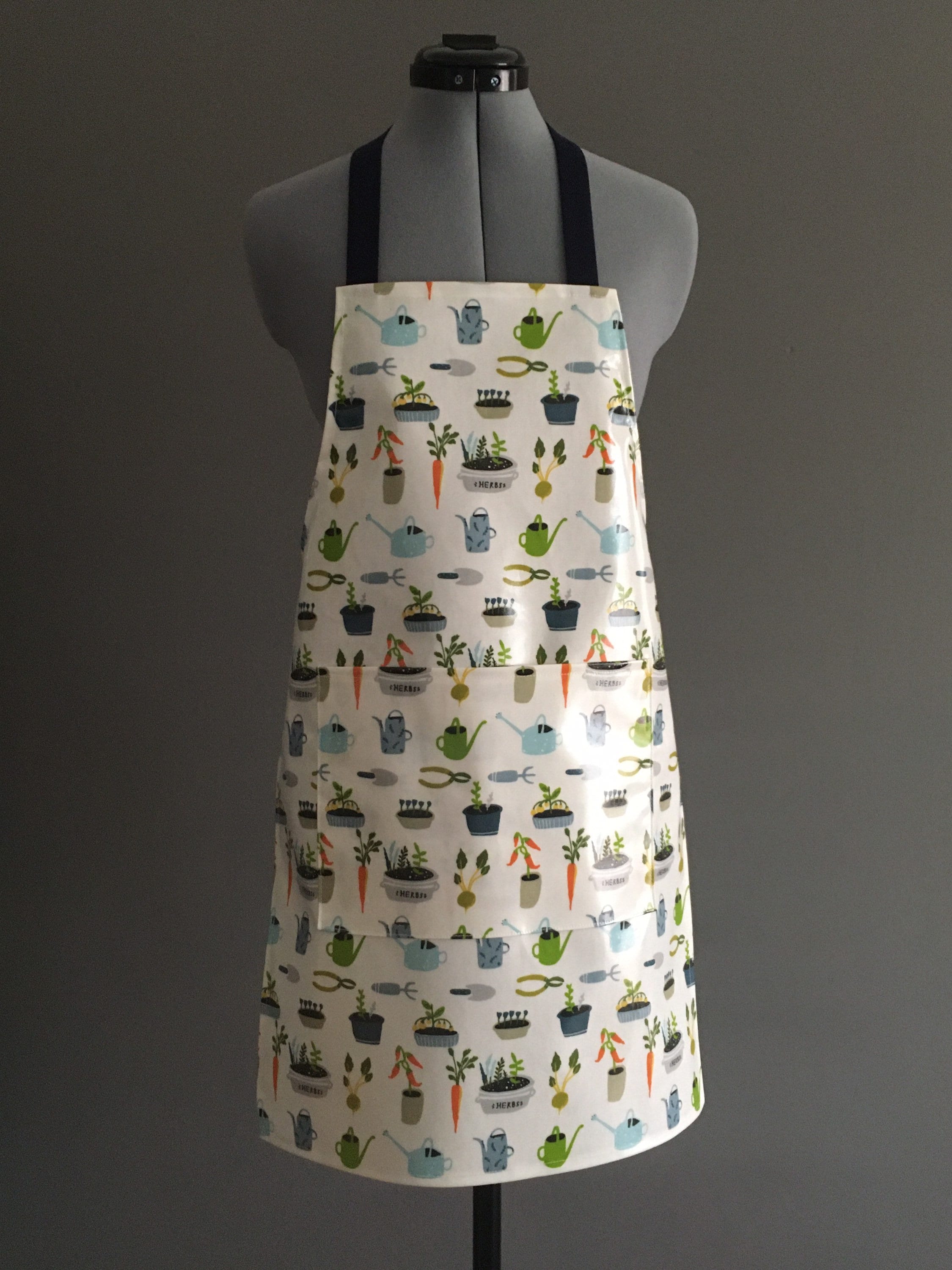 Wipeable PVC Apron Etsy UK