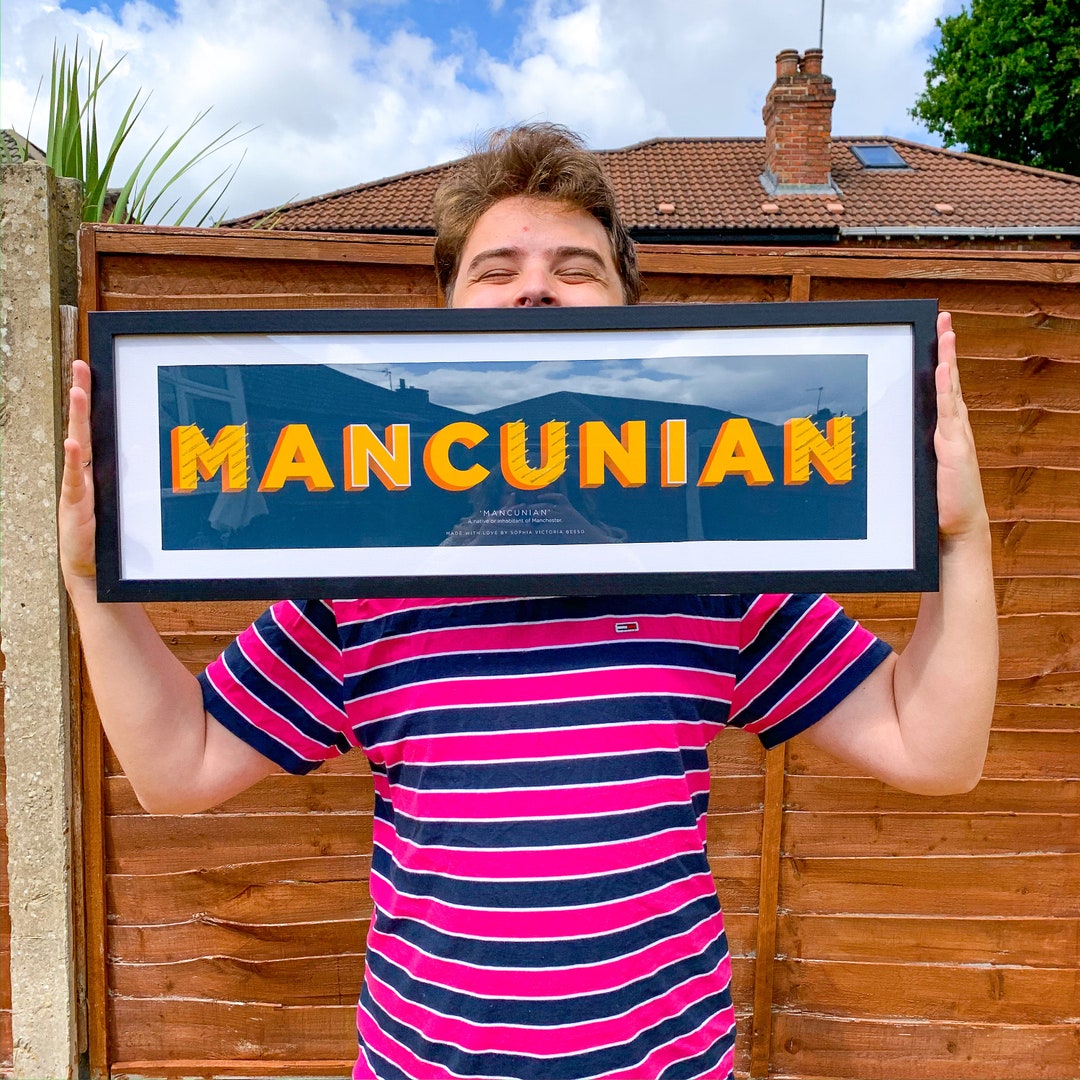 Mancunian Limited Edition Framed Print Etsy.de