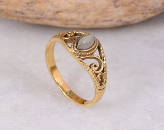 MoonStone Ring,Handmade Ring,Unique Ring,Boho Ring,Anniversary Ring,Wedding Ring,Vintage Ring,Gift Ring,Deco Ring,Gift For Her