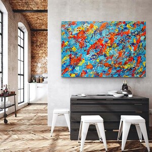 Abstracte Print Jackson Pollock geïnspireerde kunst, Pollock grote kunstwerken, Jackson Pollock stijl kunst, Pollock geïnspireerd schilderij, Pollock kunst aan de muur