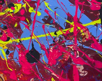 ジャクソン・ポロックにインスパイアされた抽象アート、ジャクソン