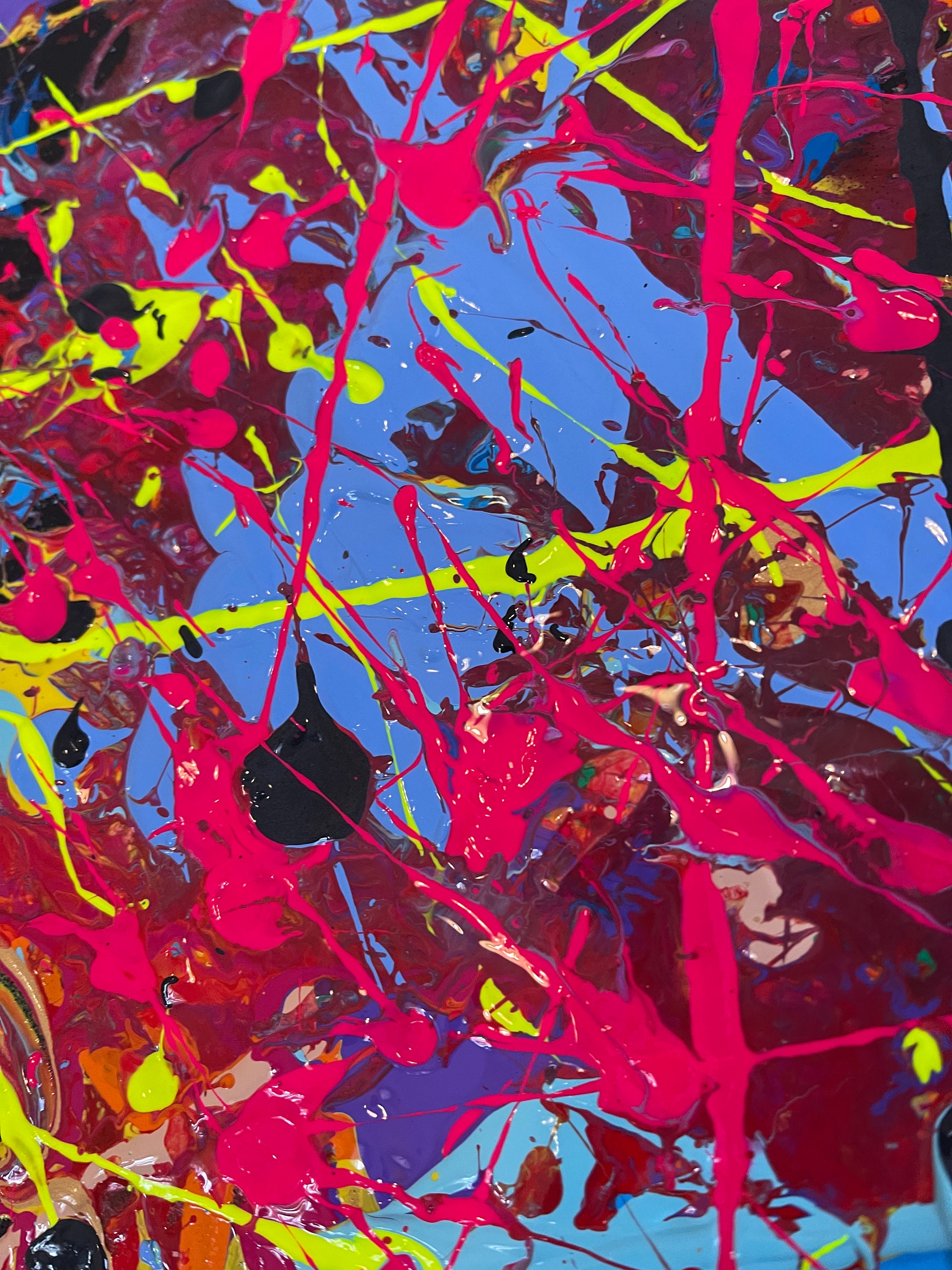 ジャクソン・ポロックにインスパイアされた抽象アート、ジャクソン