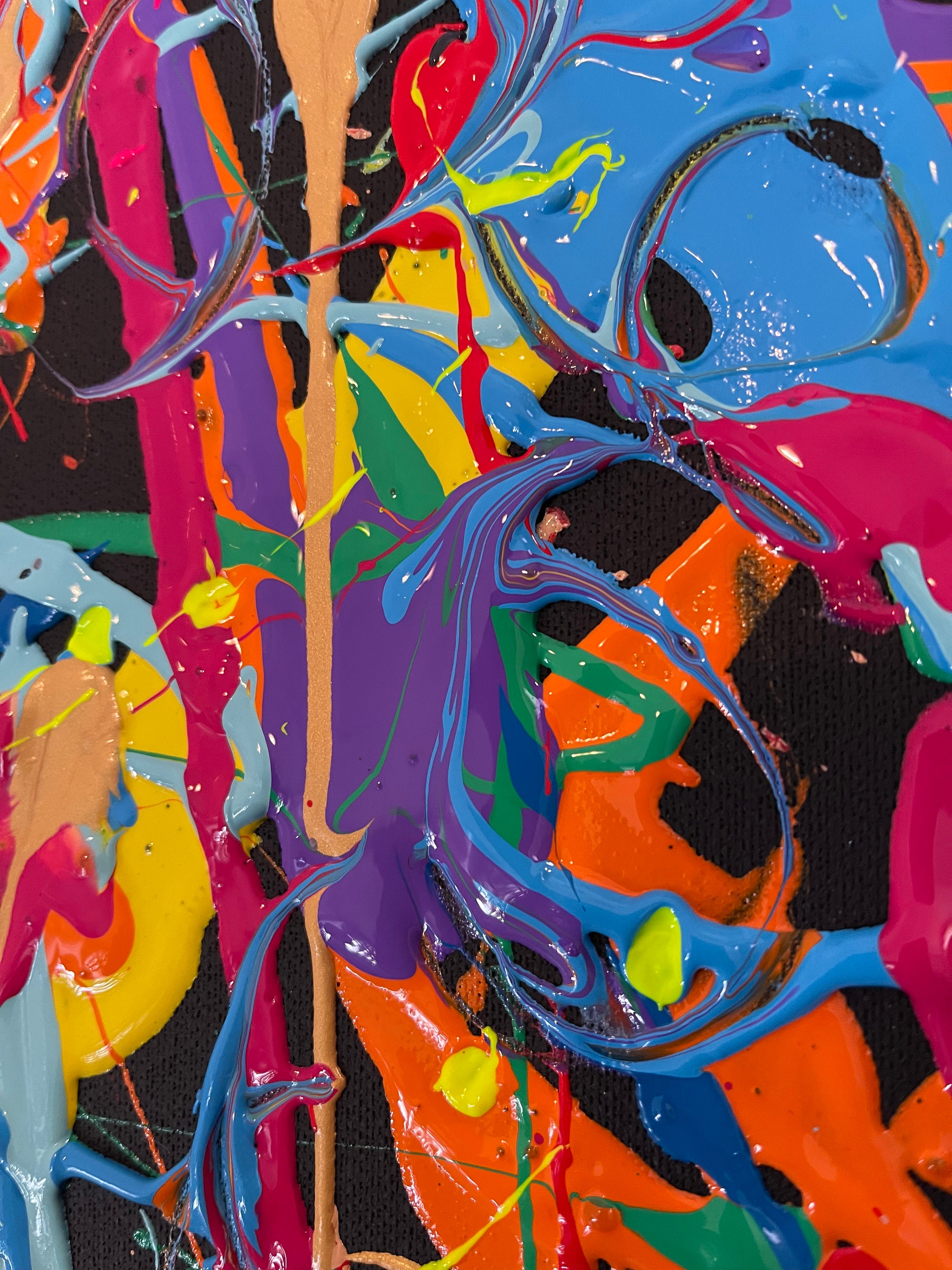 ジャクソン・ポロックにインスパイアされた抽象アート、ジャクソン