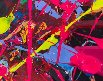 ジャクソン・ポロックにインスパイアされた抽象アート、ジャクソン