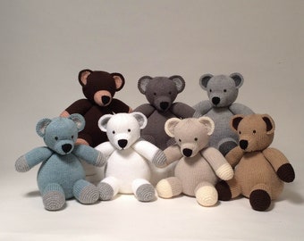 Modèle de tricot Ours