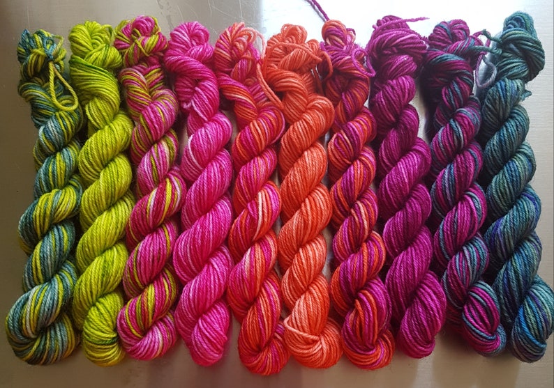 NEW Springtime  Wee Ones  Grab Bag Colourist's Yarn 10 x image 0