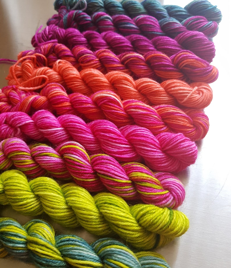 NEW Springtime  Wee Ones  Grab Bag Colourist's Yarn 10 x image 1