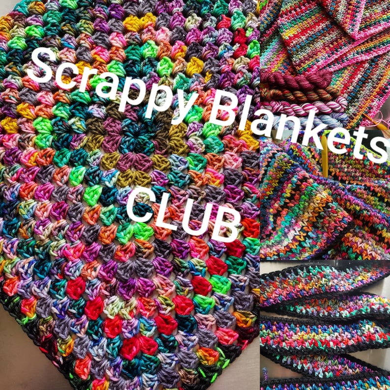 Pre Order April  Scrappy Blanket Club  Blanket Love Mini image 0