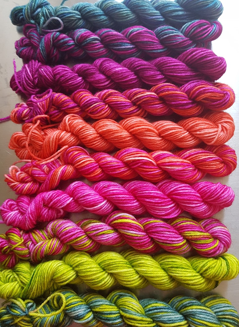 NEW Springtime  Wee Ones  Grab Bag Colourist's Yarn 10 x image 2