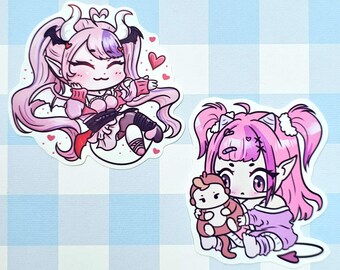 Ironmouse Stickers - Keyart & Decora Models