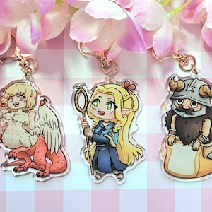 Yummy Dungeon Keychains