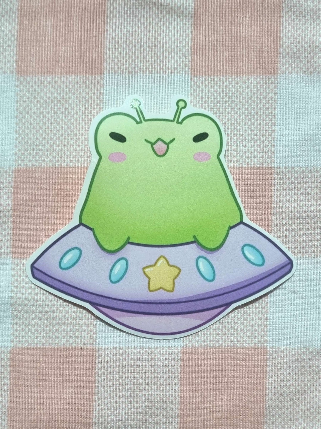 Alien Froggy Sticker - Etsy