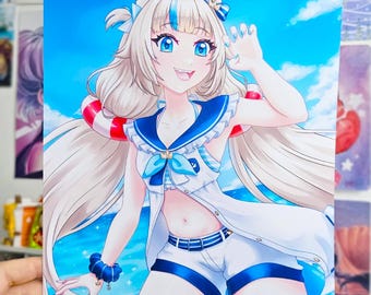 Impresión de Sameko Saba en formato A4 y A5