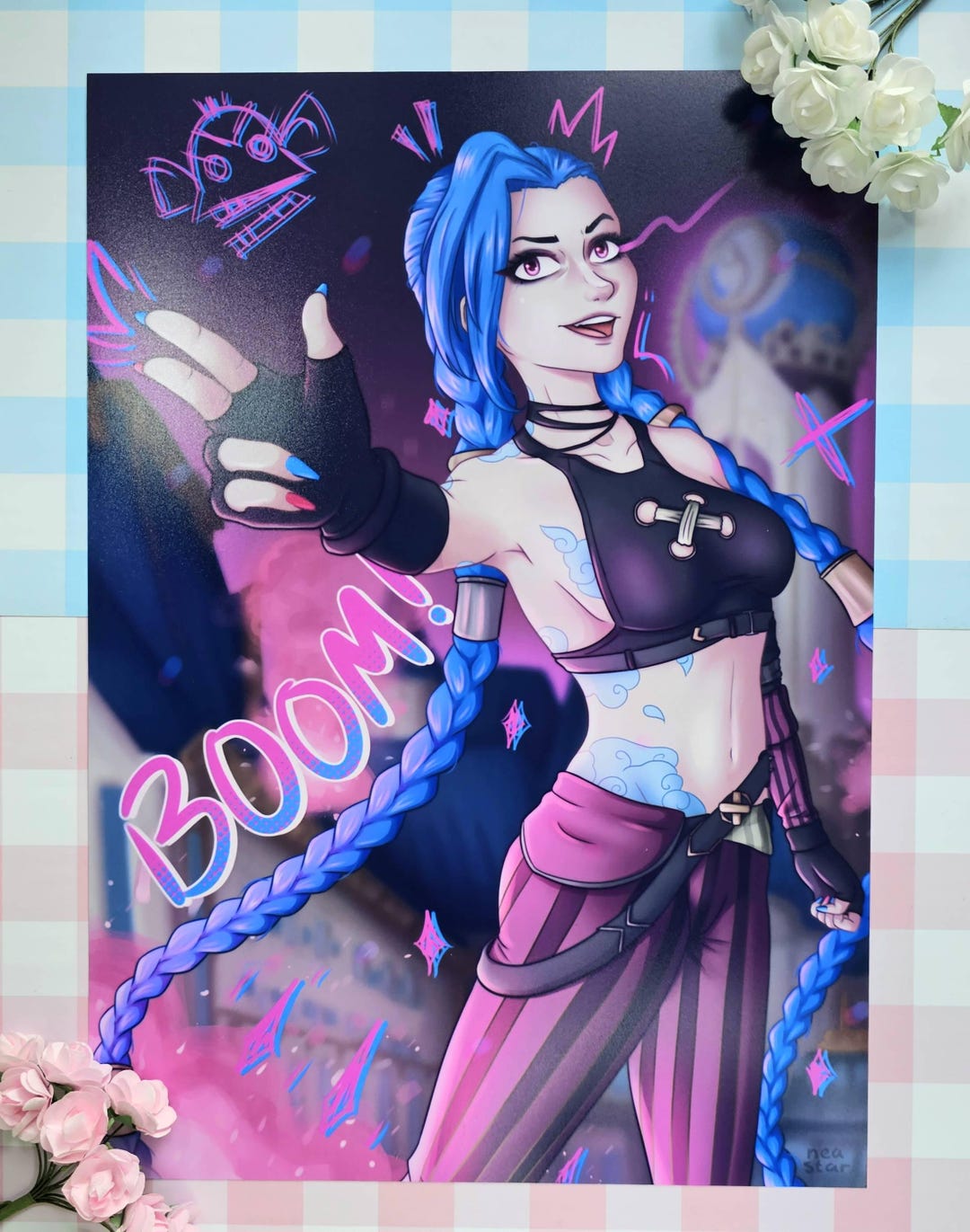 Jinx Spreadsheet Jinx A4 Print - Etsy