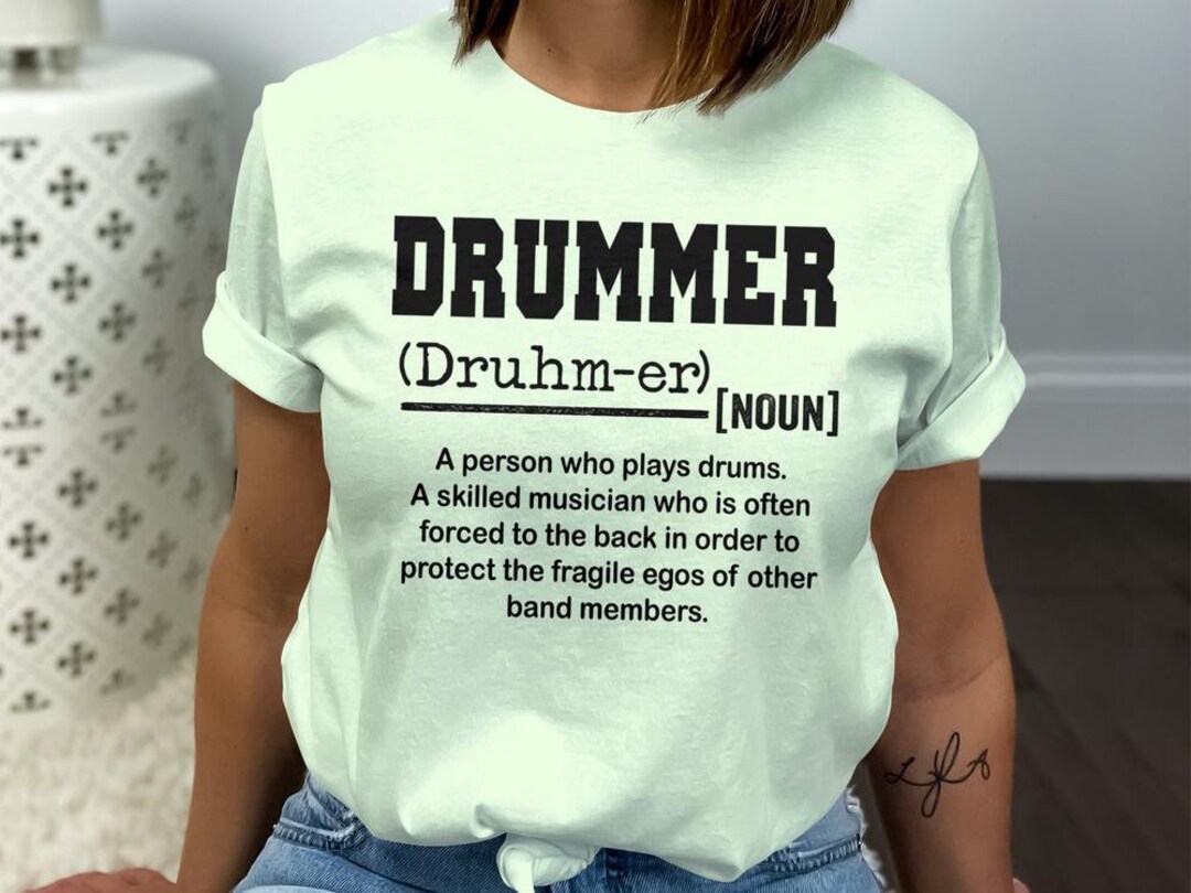 Drummer Definition SVG Drummer Png Sublimation Design Image File for