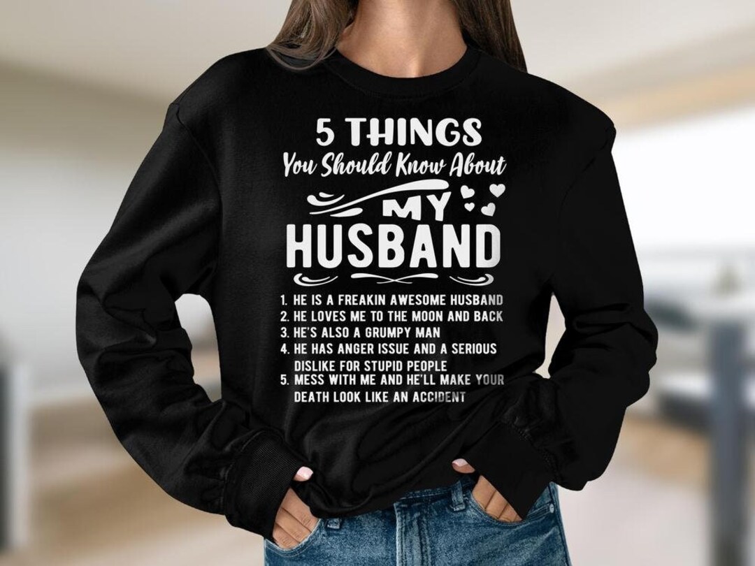 Funny Wife SVG, Funny Gift for Wife, 5 Things You Should Know About My