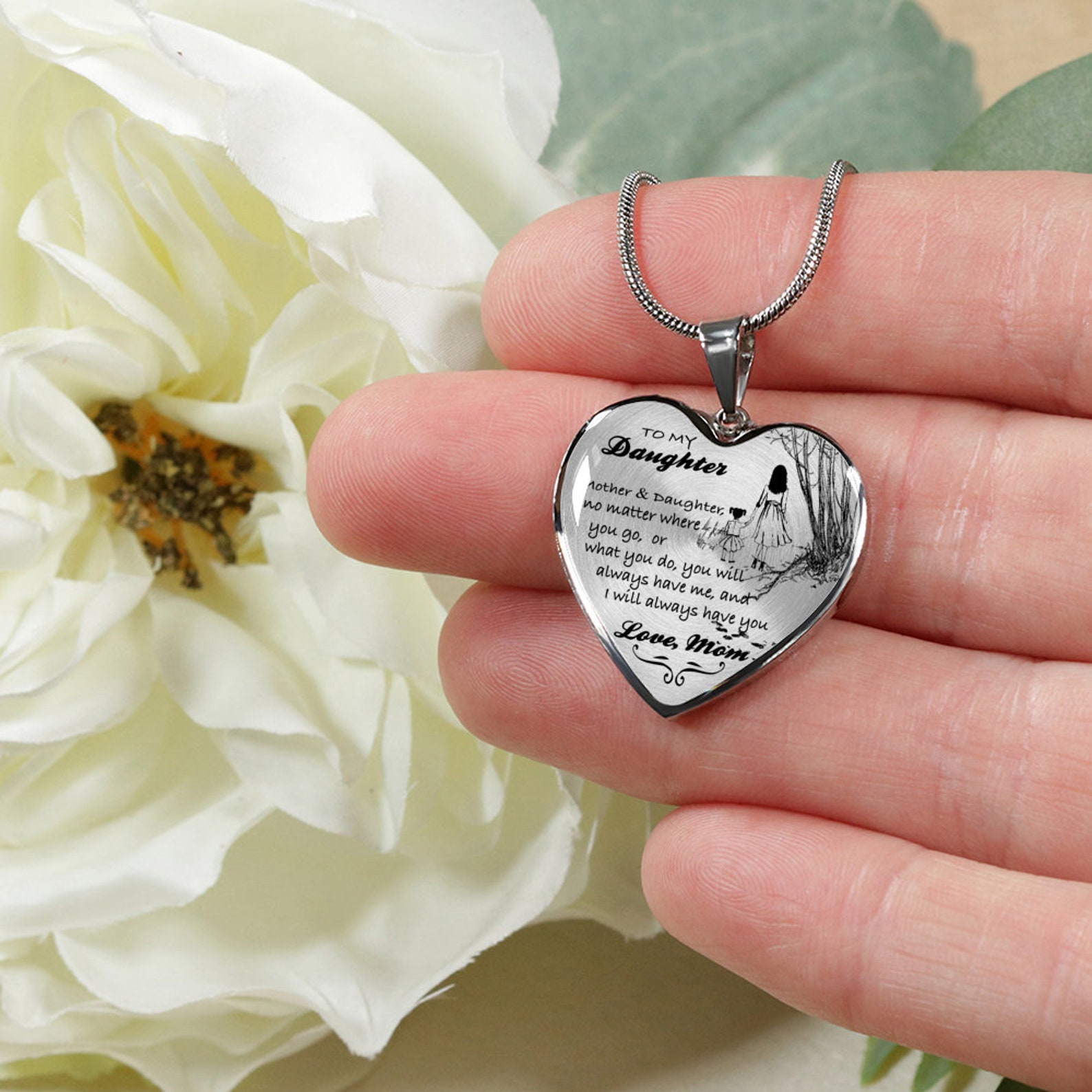 To My Daughter Jewelry Personalized Gift For Daughter From Etsy