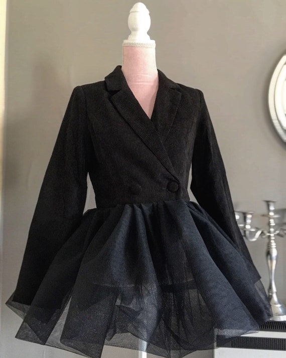 Noel Cord Jacket Blazer Etsy