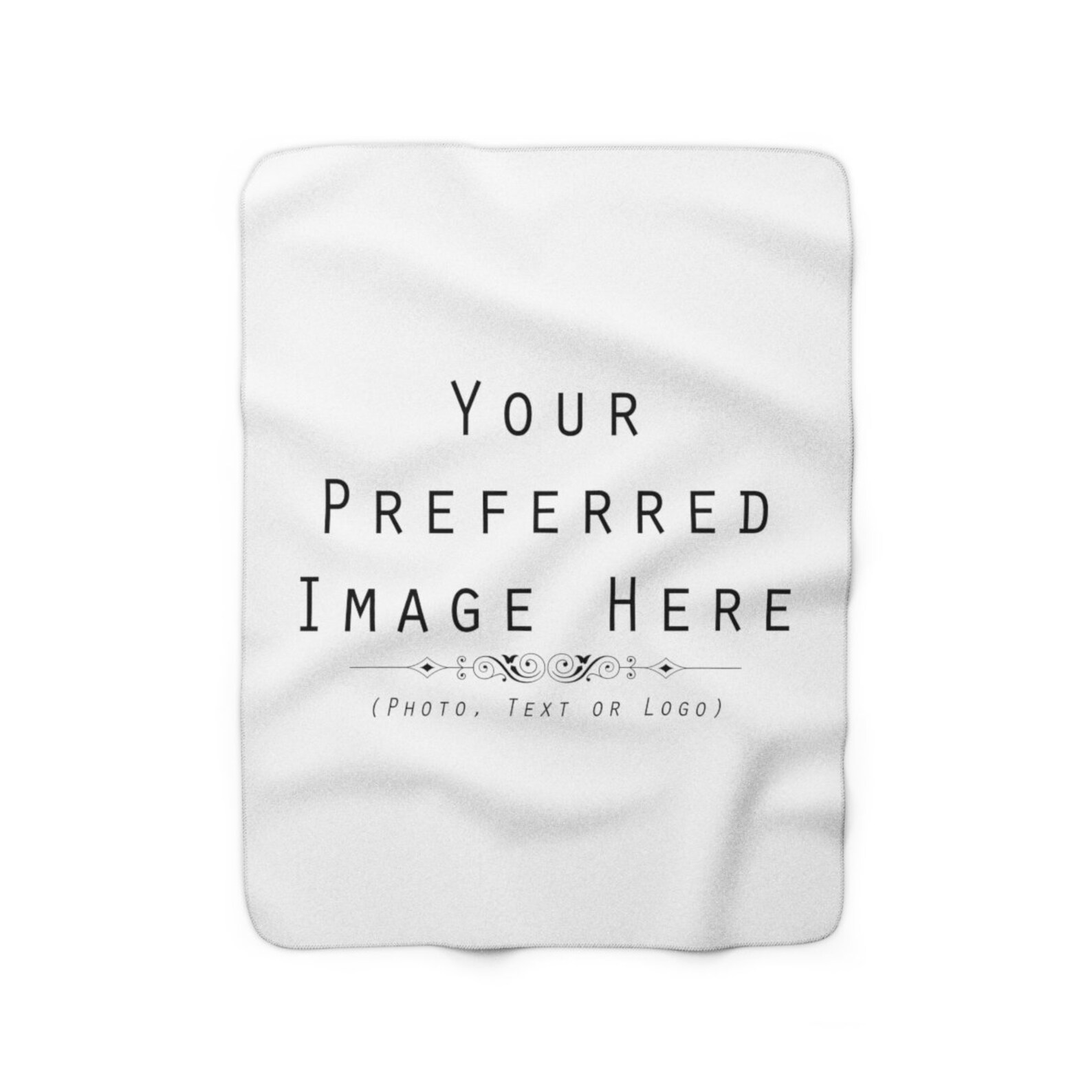 Custom Throw Blanket Personalize Blanket with a Photo Logo Etsy