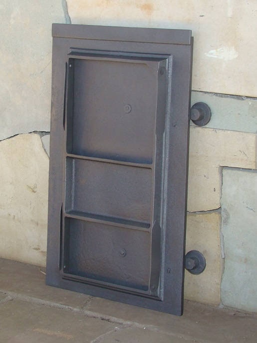 Bbqrolling Cast Iron Fire Door Bread Oven Door Smoke House Etsy