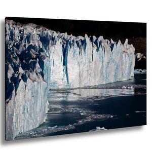 Glacier Wall Art, Perito Moreno Glacier.Ice Photography, Argentina Glacier photo, Ice Formation Artwork, Arctic GLACIER