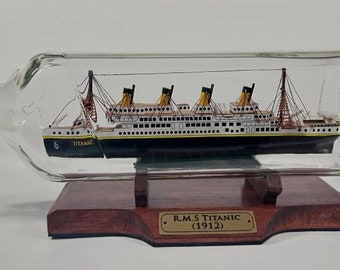 Ship In A Bottle Etsy