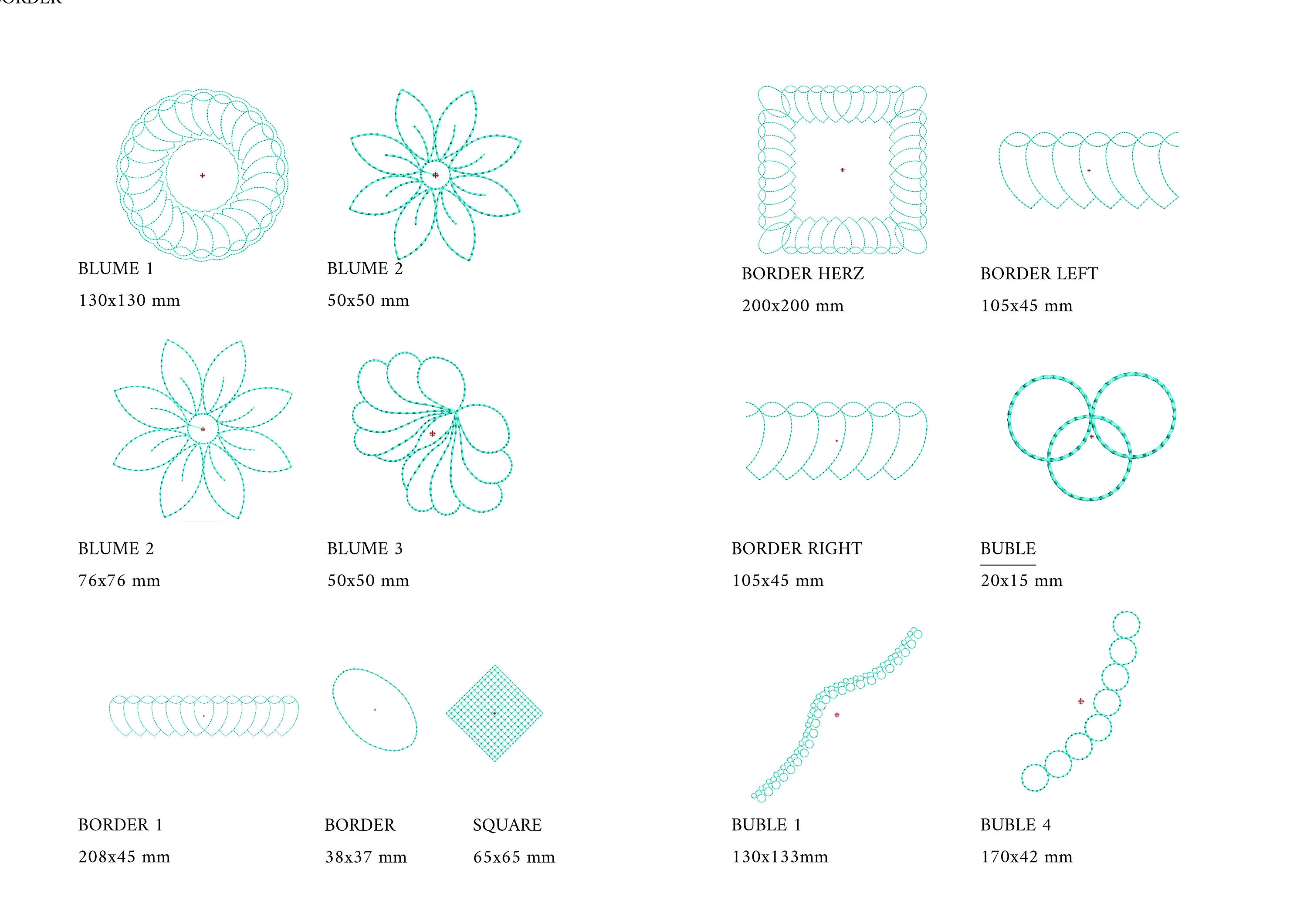 Machine Embroidery Collections Quilt Machine Embroidery Design ~ Embroidery Collection ~ Digital ...