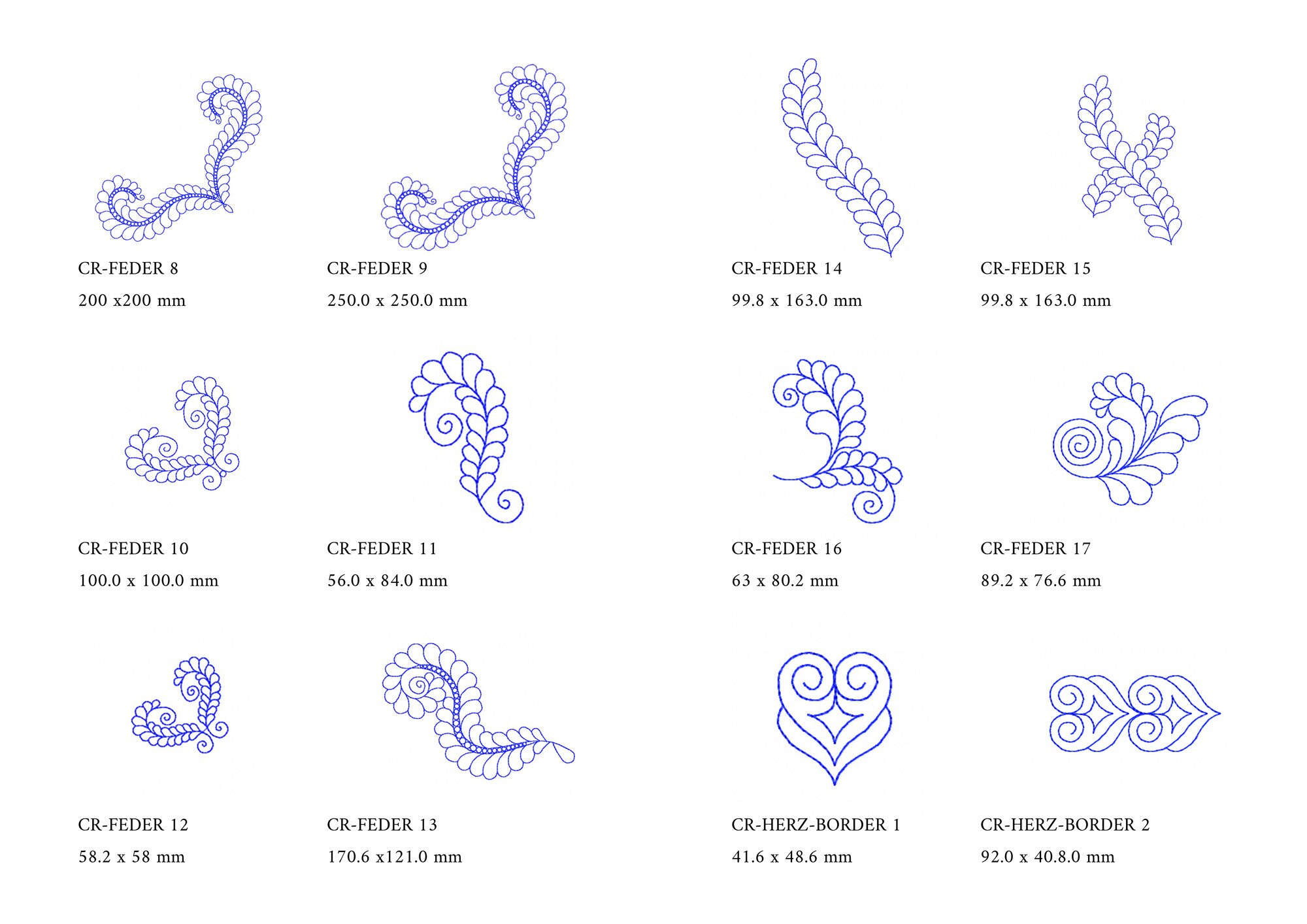 Machine Embroidery Collections Quilt Machine Embroidery Design ~ Embroidery Collection ~ Digital ...