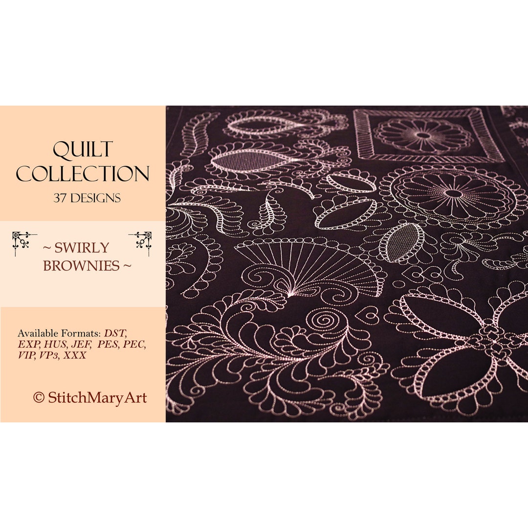 Machine Embroidery Collections Quilt Machine Embroidery Design ~ Embroidery Collection~ Digital ...