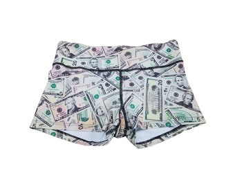 Money Print Shorts - Etsy