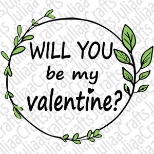 Willst Du Meine Herzdame Sein Svg Valentinstag Svg Sein Etsy