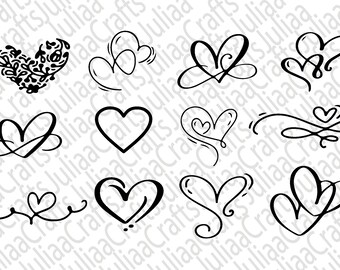Heart Svg Etsy