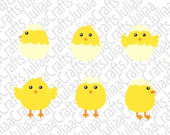 Chick svg - Easter chick svg - Happy easter svg - Baby chick svg - Kids easter - svg cut file - svg for cricut - svg for silhouette