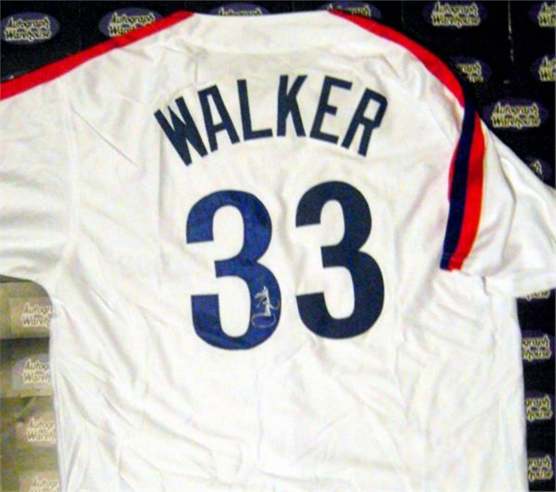 Larry Walker autographed Jersey Montreal Expos Size XL Etsy